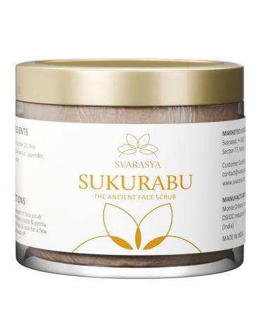 Face Scrub for a glowing skin with Natural Ingredients (Lavender & Licorice) for Exfoliating Nourishing Moisturising skin Powder 100 Grams