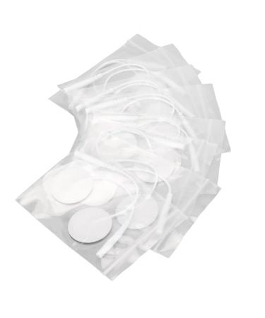 Electrode Patch 16pcs TENS Unit Replacement Pads Self Adhesive Reusable Round Electrode Pad for TENS Machine 3cm (2.0)