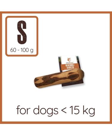 Wildfang Olive Wood Chewing Root for Dogs - Dental Care Chew Toy for Puppies up to 15kg - 3 Pack Size S - Buy Online on GoSupps.com