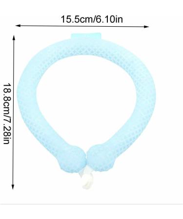 Buy Tebinzi Personal Cooler Neck Wrap | Portable Cooling Hose for Men & Women | Reusable & Free-Handed | Ideal for Outdoor Sports - Sky Blue - Buy Online on GoSupps.com