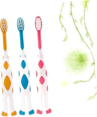 Fomiyes 12 Pcs Soft Toothbrush Set for Kids - Toddler & Children's Oral Care - Travel-Friendly Baby Toothbrushes - Buy Online on GoSupps.com