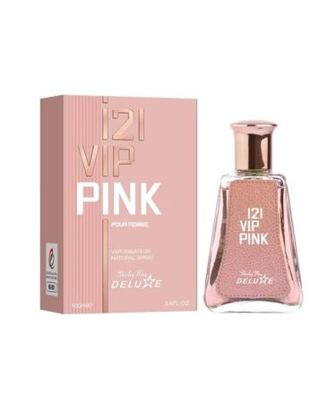 121 VIP Pink EDT Parfum Eau De Toilette Floral fragrance for Women 3.4 Fl Oz.