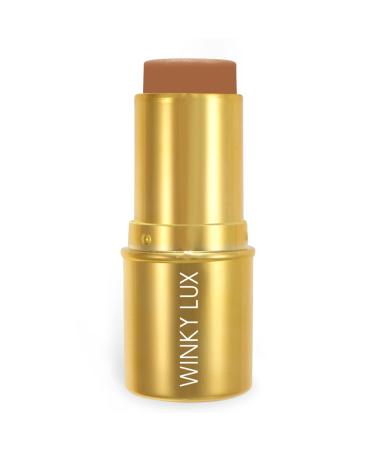 Winky Lux Bronze Age Bronzer Stick - Golden Touch  Cream Bronzer and Contour Stick  Hydrating Makeup Stick for Flawless  Smooth Skin  Vitamin E and Meadowfoam Seed Oil Face Makeup  Easy to Use Bronzer