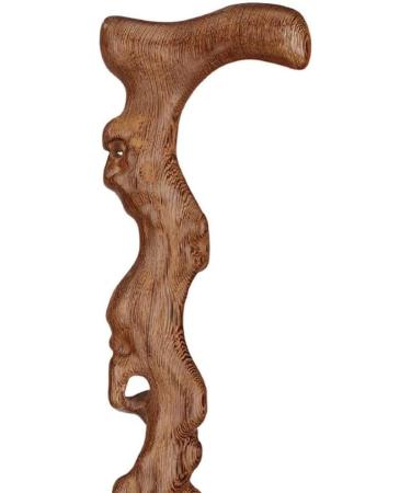 Crutch Mahogany Wood Wooden Wings Old Crutches Elderly Cane Retro New Year Birthday of Ganoderma lucidum WoodenCanes for Men and Women It's so Kind of You powerfully - Buy Online on GoSupps.com
