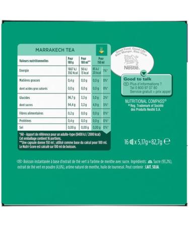  G n rique Dolce Gusto - Marrakech Tea Capsules for Coffee Machines - Exotic and Refreshing Flavour - 82 g - Pack of 3 - Buy Online on GoSupps.com