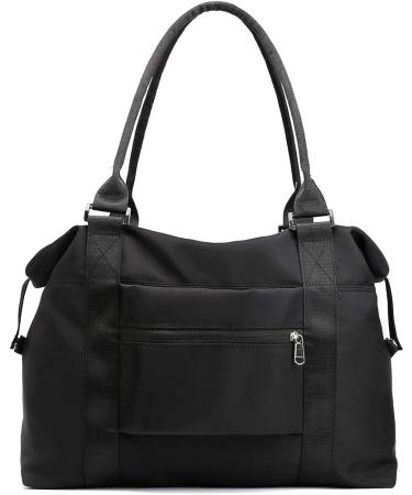 COTEetCI Women's Large Sports Gym Tote Bag - Black | Perfect for Travel, Hiking, and Beach Activities - Buy Online on GoSupps.com