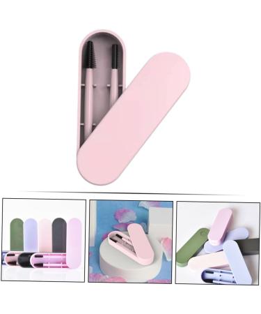 Angoily 1set Eyelash Brush Eyebrow Brush Eyebrow Grooming Brush Make up Applicators for Face Lash Comb Makeup Brush Eyebrow Comb Woman Pink Silica Gel Multipurpose Makeup Tools - Buy Online on GoSupps.com