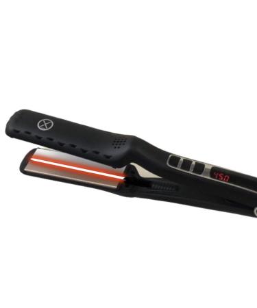 PRO Hair Flat Iron Straightener - Infrared Nano 1.5'' Titanium Plates Auto Shut Off Heats Up to 450F - International Shipping Available - Buy Online on GoSupps.com