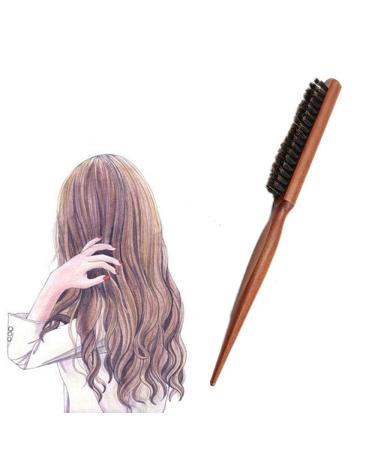 Teasing Hair Brush & Boar Bristle Tail Comb | Professional Salon Tool to Reduce Hair Breakage - Shop Internationally - Buy Online on GoSupps.com