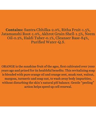 Bio_tique Bio Orange Peel Body Soap | Exfoliating & Revitalizing | 100% Botanical Extracts | Deep Cleansing for All Skin Types | 150g - Buy Online on GoSupps.com