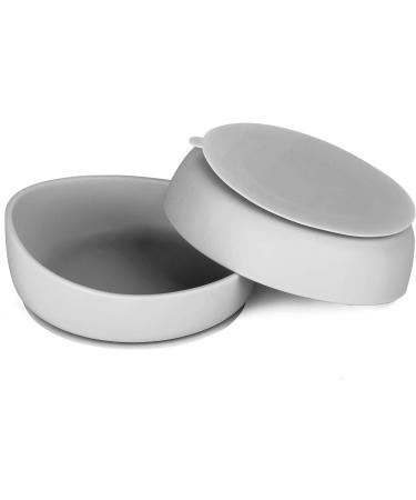 Doidy Cup and Bowl Set - Slanted Design Sippy Cup & Silicone Suction Bowl - Weaning Gift for Babies and Toddlers (Grey) - Buy Online on GoSupps.com