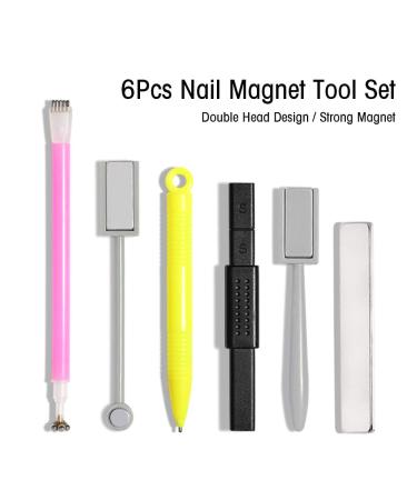 3D Nail Magnet Stick Set - Anself Magnetic Pencil for DIY Cat Eye Nail Art | Magnetic UV Gel Polish Tool - Buy Online on GoSupps.com