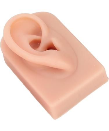 3Pcs Silicone Right Ear Model | Soft & Flexible with 3 Colors | Easy to Use & Reusable Human Ear Model - Buy Online on GoSupps.com
