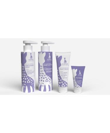 Sophie la Girafe Babycare Tushy Cream - Nourishing Hydration for Happy Skin | Soothes Redness & Rash - Shea Butter - 2 oz - Pack of 3 | International Shipping - Buy Online on GoSupps.com