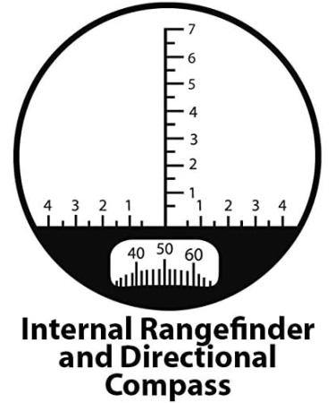 Barska Deep Sea 7x50 Waterproof Marine Binoculars with Internal Rangefinder & Compass Regular - Buy Online on GoSupps.com