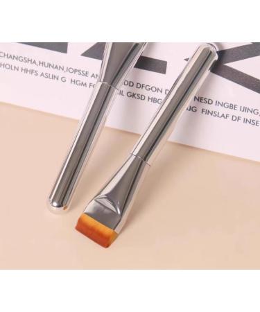 Premium Foundation Brush for Liquid Makeup & Concealer - Soft Bristles Kabuki Brush | Non-Soaking Cosmetic Tool for Creams & Masks - Buy Online on GoSupps.com