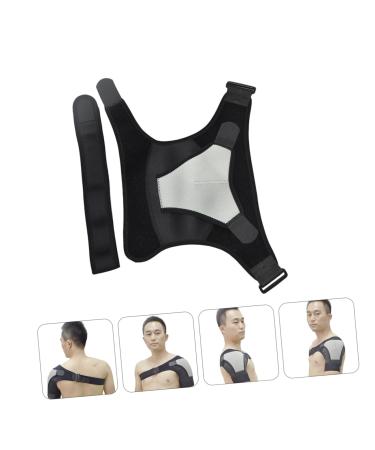 Mobestech Shoulder Pads - Breathable Adjustable Shoulder Strap & Brace for Injuries Posture Support Fitness & Recovery - Buy Online on GoSupps.com
