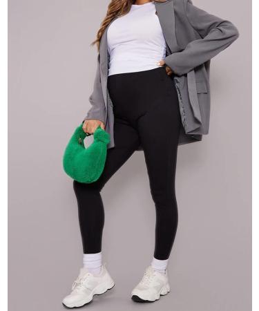 SHADOW DANCE Maternity Over Bump Leggings - Baby Tights - Supportive Belly - 18 Black - Buy Online on GoSupps.com
