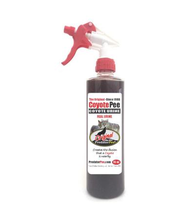 Predator Pee 100% Coyote Urine - Territorial Marking Scent - Creates Illusion That Coyote is Nearby - 16 oz