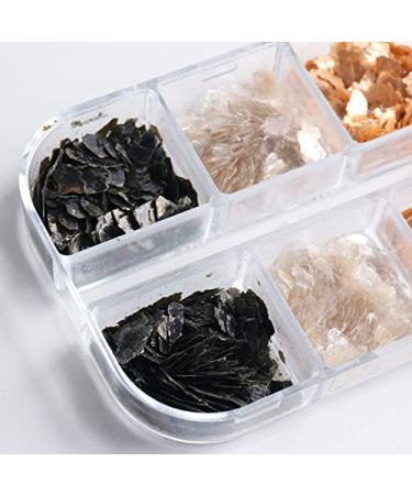Buy Irregular Mica Flakes Nail Glitter Sequins | Marble Nail Sticker for DIY Manicure - International Shipping Available - Buy Online on GoSupps.com