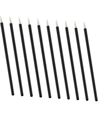 Ipetboom 100pcs Makeup Brush Lipstick Kit Eyeliner Liquid Eye Shadow Makeup Tools Disposable 10X0.5X0.5cm White - Buy Online on GoSupps.com