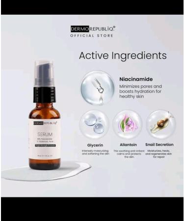 DERMO REPUBL Q Serum 10% Niacinamide + HA - Buy Online on GoSupps.com