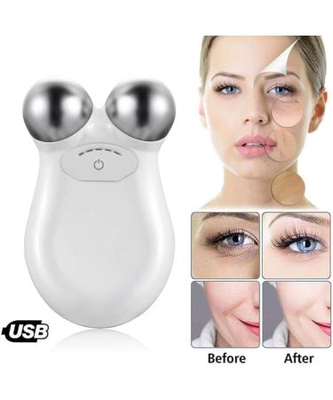 Microcurrent Facial Device - Mini Face Lift Roller for Wrinkle Removal & Skin Tightening - Buy Online on GoSupps.com