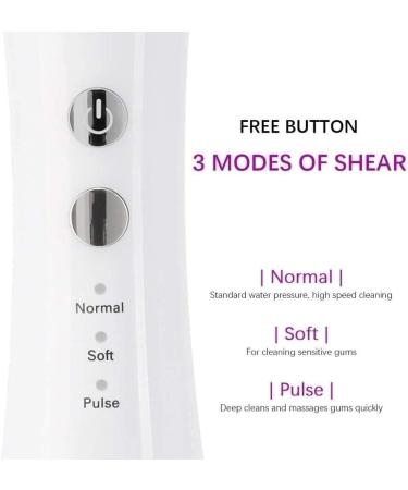 Portable Electric Water Flosser - USB Rechargeable Oral Irrigator 3 Waterproof Modes & Memory Function for Dental Care - Perfect for Home & Dormitory - Buy Online on GoSupps.com