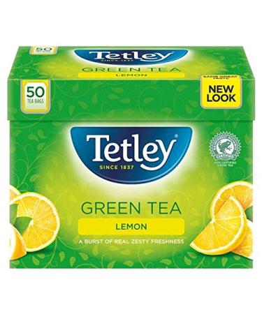 Tetley Tetley Green Lemon Tea Bags 50 per pack