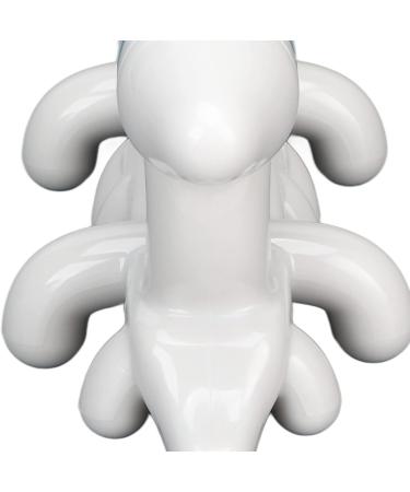 Fascia Massage Gear - Lymphatic Drainage Device for Scar Tissue Relief | Massage Neck Shoulders Calves Thighs Buttocks & Back - Buy Online on GoSupps.com
