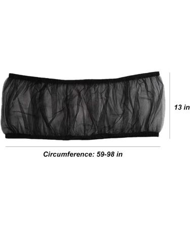 Bird Cage Seed Catcher Cover - Nylon Mesh, Dust-Proof & Breathable - L Black - Buy Online on GoSupps.com