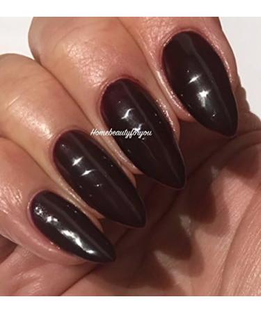 Bluesky Gel Nail Polish Purple Dark Maroon Chestnut Purple Plum A77 UV LED Soak Off 10ml (Requires Drying Under LED UV Lamp) - Buy Online on GoSupps.com