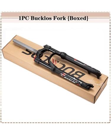 BUCKLOS Mountain Bike Suspension Fork | 100mm Travel | Preload Adjustment | 26/27.5/29 inch MTB Front Fork - Buy Online on GoSupps.com