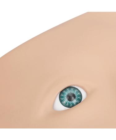 Makeup Practicing Face Board - Reusable & Washable Plastic for Makeup Artists | Light Brown - Buy Online on GoSupps.com