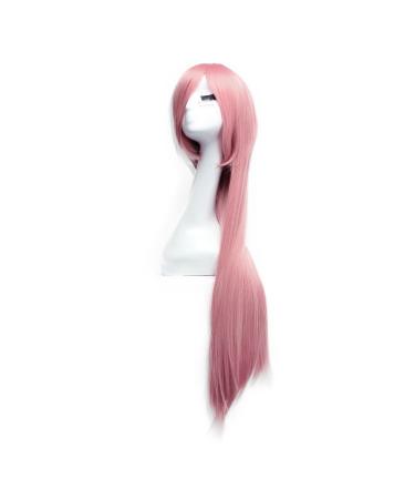 MapofBeauty 40 Pink Anime Costume Long Straight Cosplay Wig - Perfect for Parties & Events - Buy Online on GoSupps.com