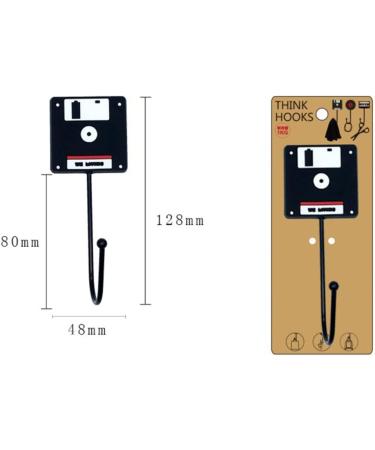 Alipis 6 Pcs Heavy Duty Clothes Hanger Rack Iron Wall Hooks Hat Coat Hooks Clothes Hook Nail Door Hook - Buy Online on GoSupps.com