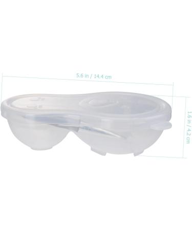 Angoily 3 Sets Bowl Brush Plastic Mixing Bowls Mixing Bowl Lip Scrub Brush Measuring Spoon Cream Spoon Scraper Tool Made Accessories Pp - Buy Online on GoSupps.com