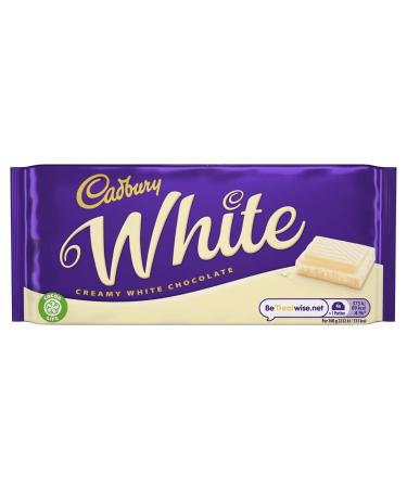 Cadbury White Chocolate Bar, 100g