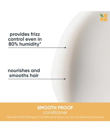 Biolage Smooth Proof Shampoo & Conditioner Set for Frizzy Hair | Controls Frizz & Smooths | Paraben & Silicone-Free | Vegan | 13.5 Fl Oz - Buy Online on GoSupps.com