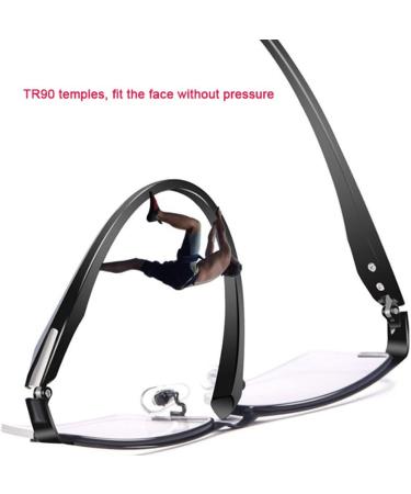 Xuan Self-Tinting Progressive Multifocal Reading Glasses with Blue Light Filter - Half Frame Reflective Sunglasses +1.5 - Buy Online on GoSupps.com