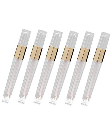 FOYTOKI 6pcs Bottle Empty Mascara Bottle Compact Empty Tubes Clear Mascara