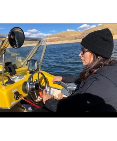 13-1/2 Stainless Steel 5 Spoke Boat Steering Wheel - Knurled Destroyer Style for Marine Yacht - Buy Online on GoSupps.com