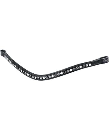 BUSSE COMFORT Black/Rhinestone-Multi Bridle for Thoroughbreds - Premium International Shipping - Buy Online on GoSupps.com