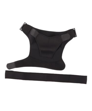 Uxsiya Breathable Adjustable Single Shoulder Brace Support for Men & Women | Sports Injury Relief & Comfort - International Shipping Available - Buy Online on GoSupps.com