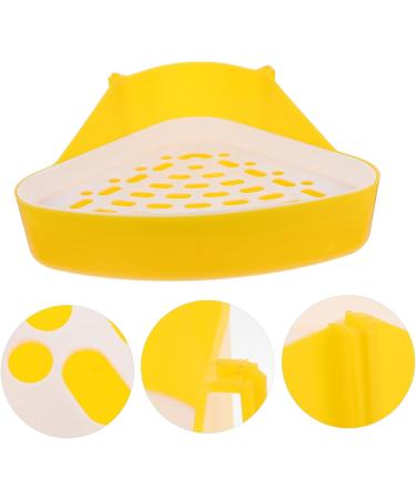 BESPORTBLE 2pcs Box Pet Potty Urinal Pet Training Corner Rabbit Potty Pet Triangular Potty Pet Toilet Rabbit Toilet Basin Pet Pee Toilet Pet Litter Tray Bunny Potty Bunny Toilet Pet Supply 24.5X18.5cmx2pcs Whitex2pcs - Buy Online on GoSupps.com