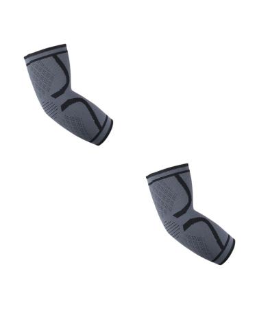 Healifty 2 Pairs Wristband Elbow Brace Sleeve Elbow Guard Sleeve Elbow Protective Sleeve Yoga Elbow Brace Elastic Elbow Guard Elbow Support Elbow Brace Protector Elbow Protection Brace