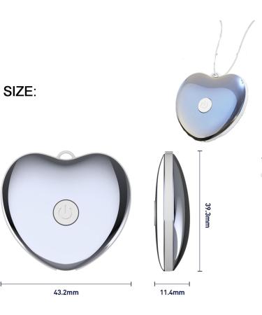 Handheld Microcurrent Sleep Aid Device for Deep Relaxation and Anxiety Relief - USB Charging, Improve Sleep Quality for Patients with Insomnia (Silver) - Buy Online on GoSupps.com