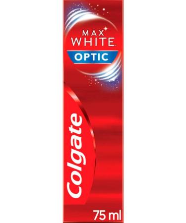 Colgate Max White Optic Toothpaste - Pack of 12 (75ml) | Fast International Shipping - Buy Online on GoSupps.com