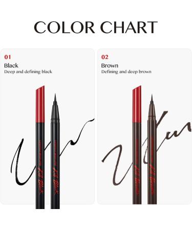 Clio Superproof Brush Liner (01 BLACK) - Buy Online on GoSupps.com