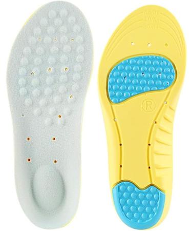 Memory Foam Insoles for Men Women & Kids - Arch Support Cushion & Pain Relief - Shock Absorbing Shoe Inserts (Size S - Buy Online on GoSupps.com